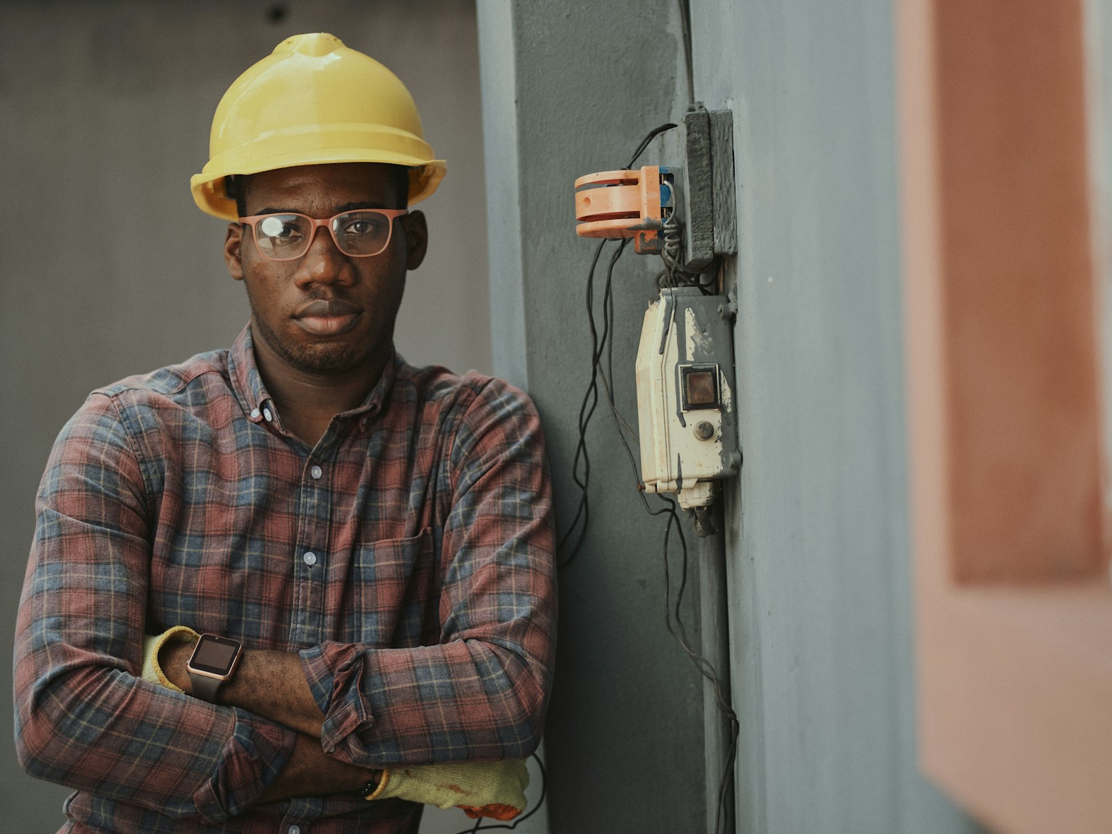 Professional home-service technician ready for the job